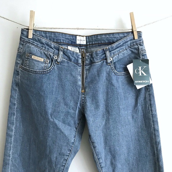 New Old Stock Calvin Klein Jeans Calvin Boot Ankle‎ Straight Leg Size 9 - Picture 2 of 11